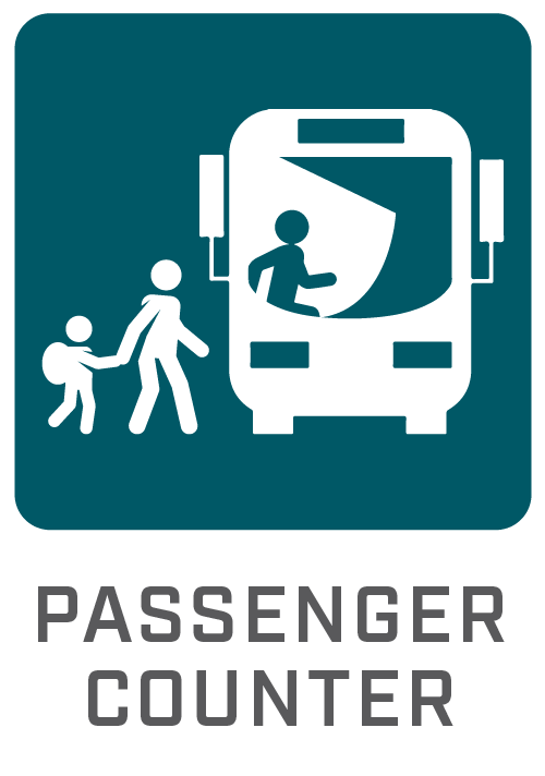 icon depicting people entering a bus
