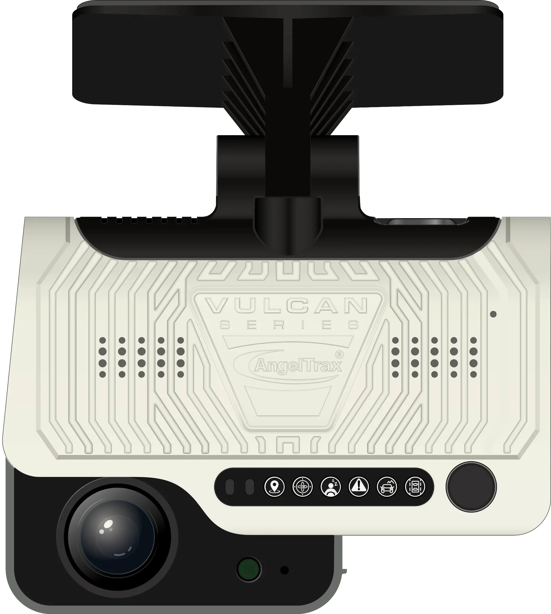 AngelTrax VX4AI All-In-One Mobile DVR front view.